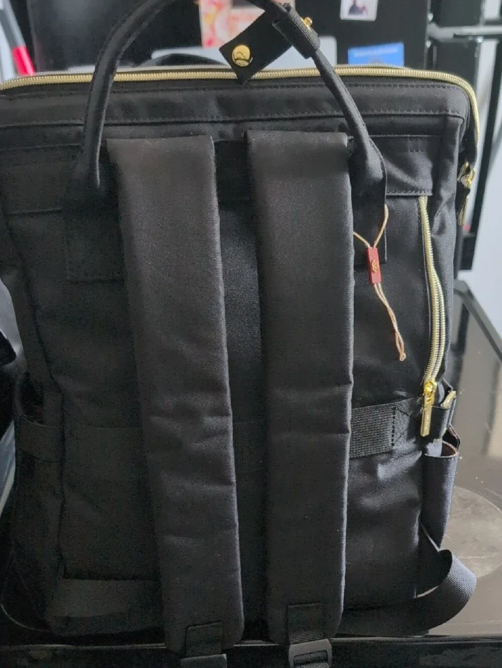 Black Backpack Bag - Sleek Everyday Carry